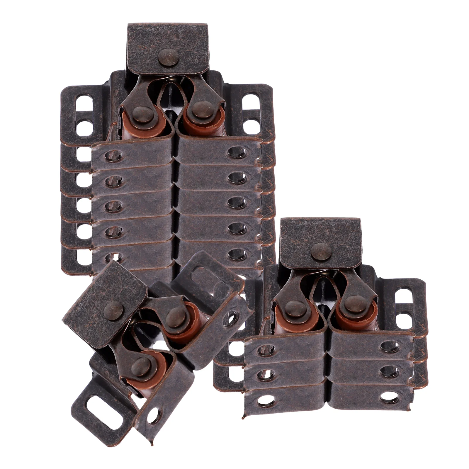 

10pcs 47Mm Roller Catch For Cabinet Doors Durable Latch Heavy Duty Door Closer Hardware Wardrobe Door Buckle Clips Easy Install