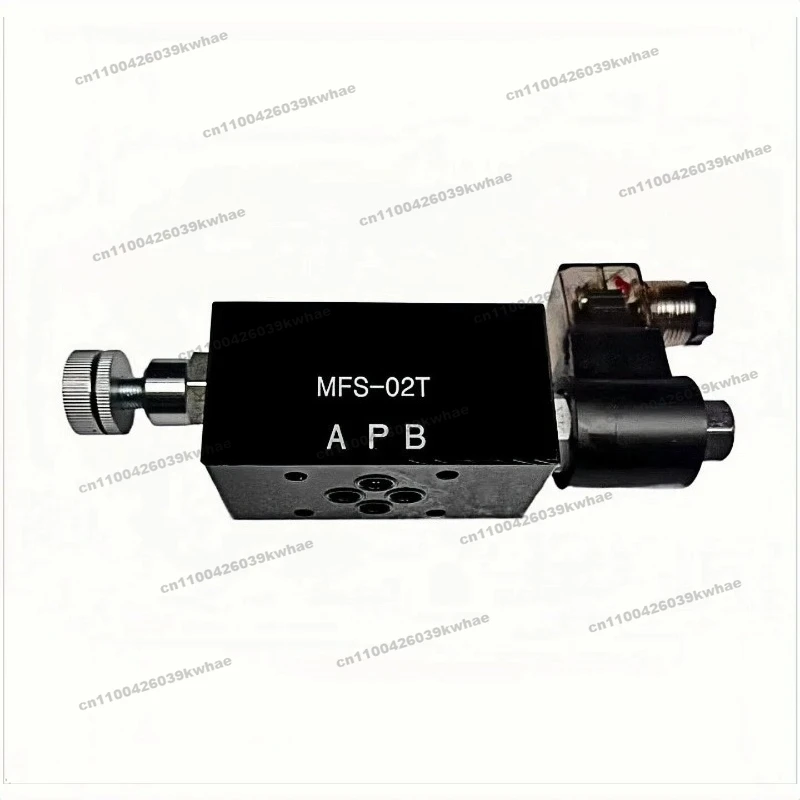 For Hydraulic Superimposed Solenoid Speed Control Valve MFS-02T/FMS-G0-02 Electronically Controlled Throttle Valve MFST-02