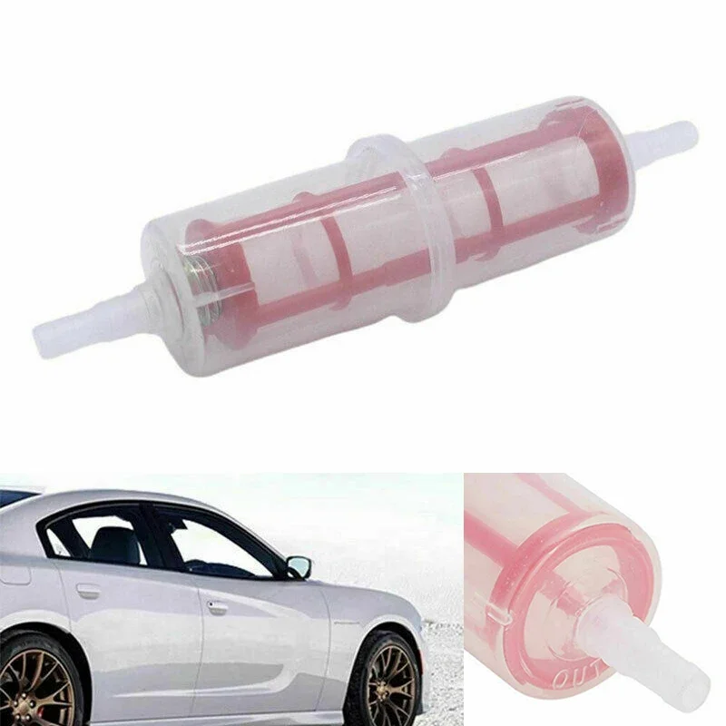 

Car 8mm 10mm Universal Large Inline Diesel Fuel Filter Plastic Car Accessories Automobiles Replacement Parts