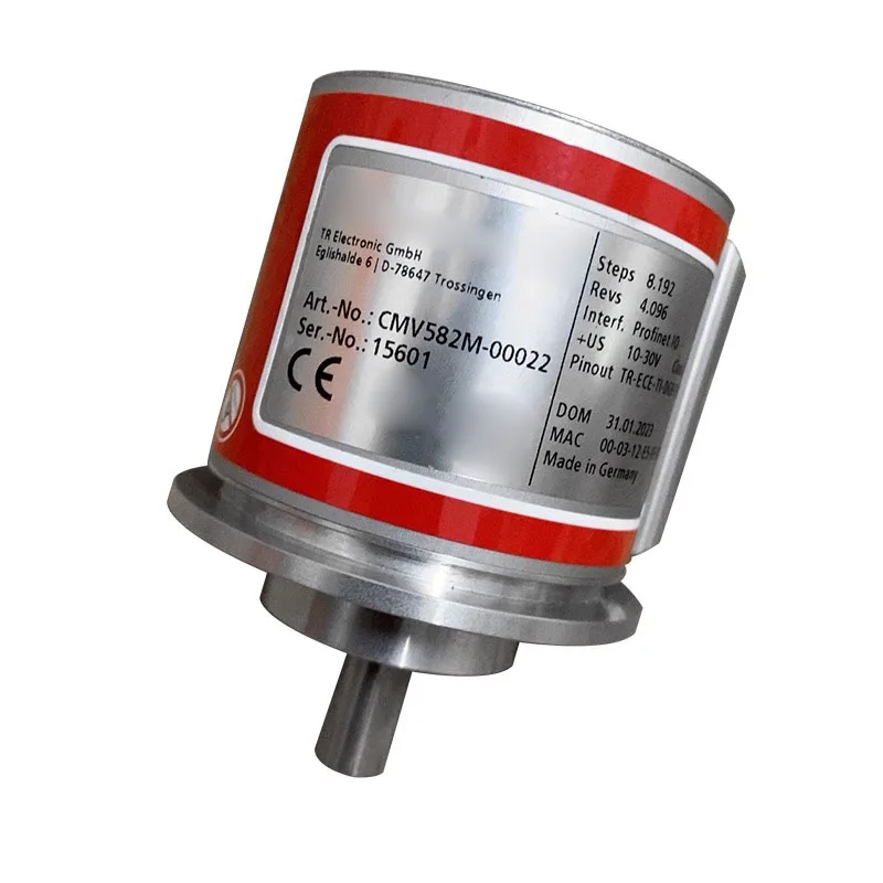 TR Electronic CMV582M-00022 Solid Shaft Encoder Profinet Interface Original Germany