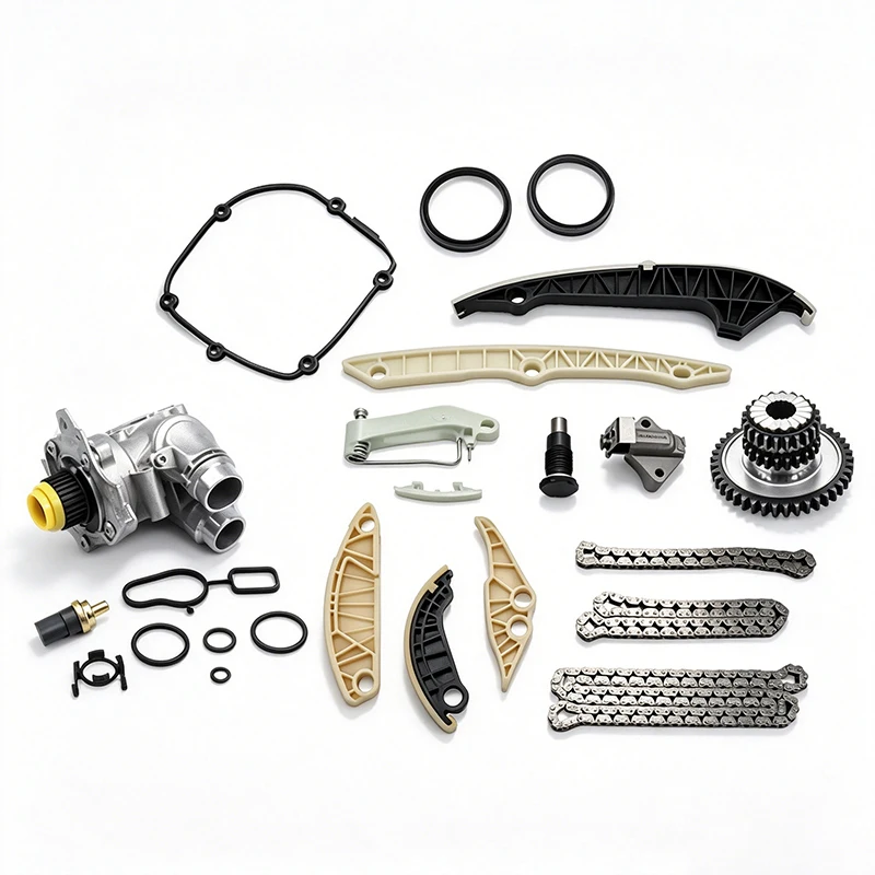 #￥for06K109467 TimingChain Kit With Water Pump TimingSprocketFit EA888 1.8L TurboEngine 2013-2017 HeavyDuty Overhaul Spare Parts
