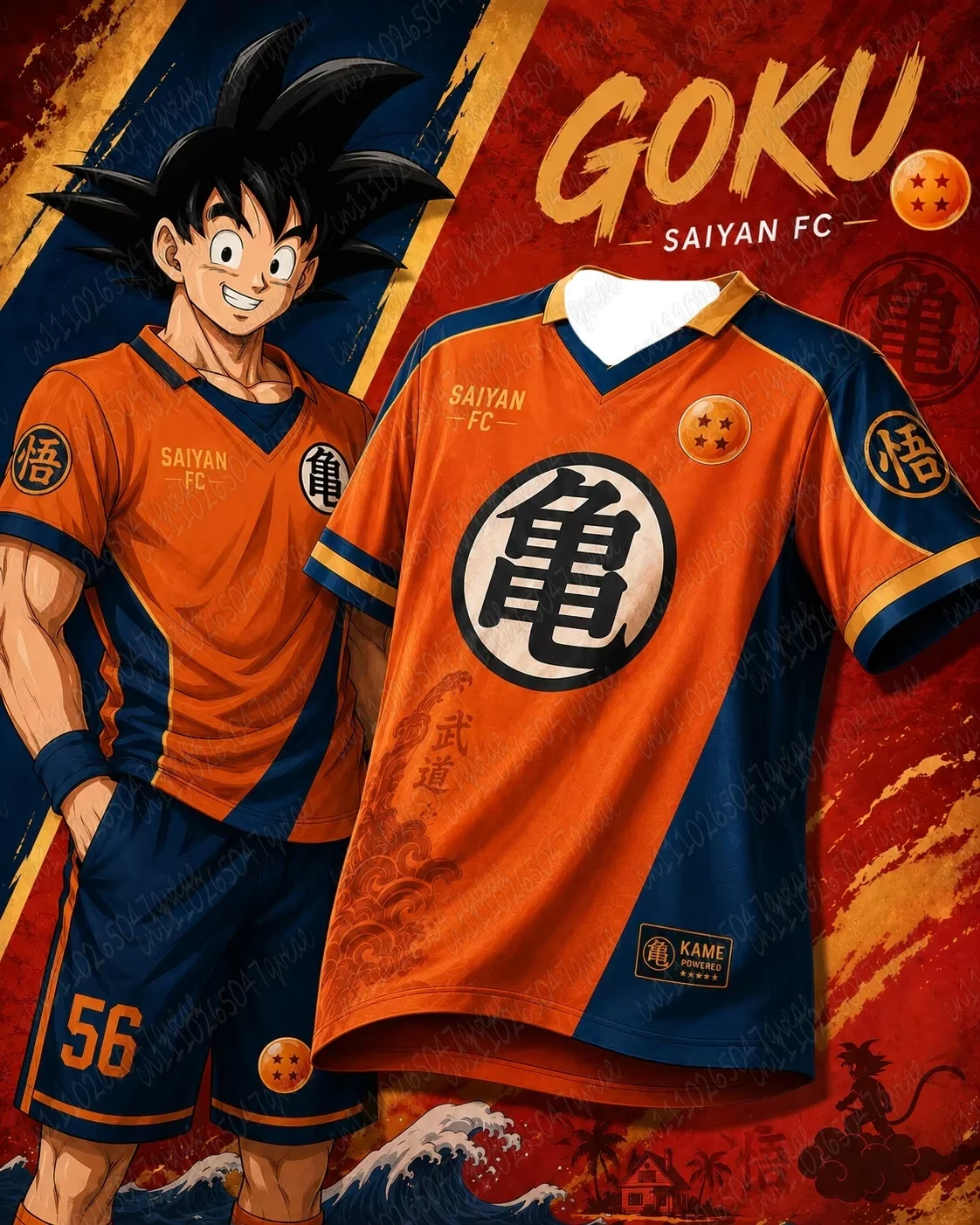 2026 New Special Edition Dragon Ball Goku Short Sleeve Collar Business Polo Shirt Family MatchingT-shirt Oversized Sports Jersey