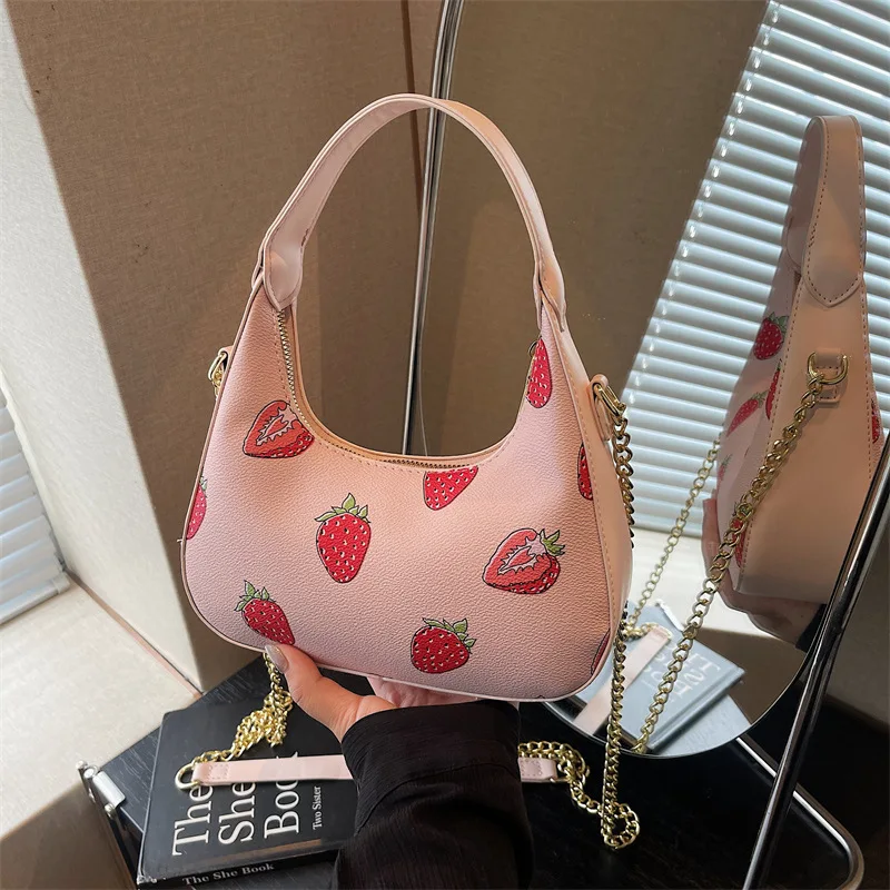 

2025 Autumn Full Print Shoulder Bag, Luxe Crossbody Purse for Women, Textured Day to Night Tote, Minimalist Sling Bag, Fashion