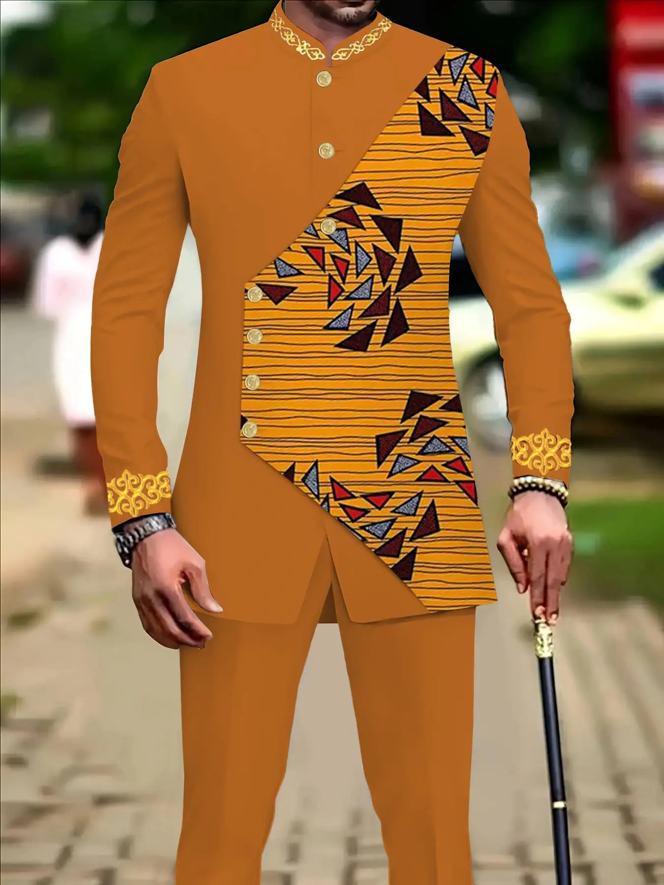 مجموعة فستان مكونة من قطعتين من فستان الإغلاق الفاخر للحرية للرجال