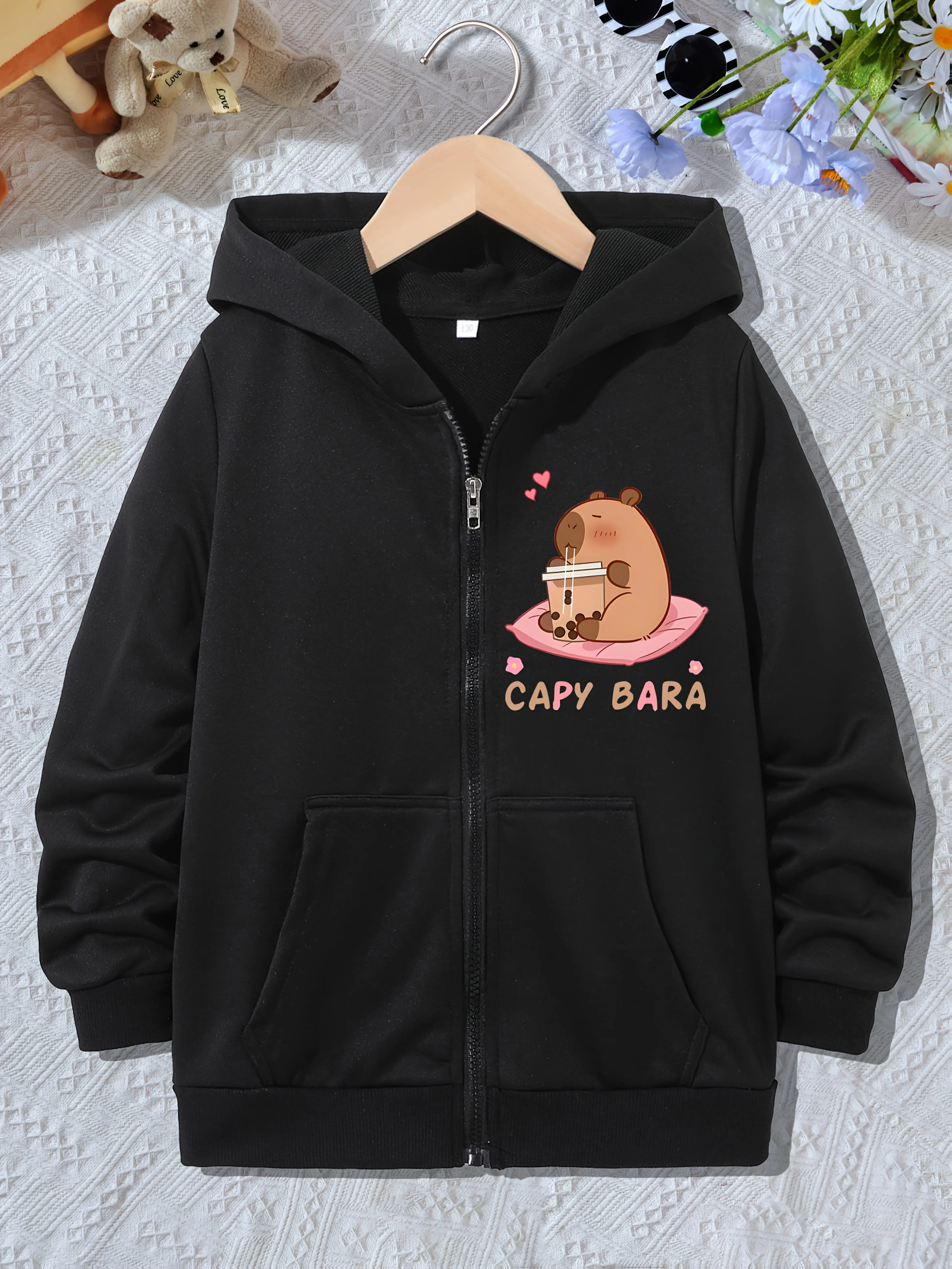 Unisex Kids' Stylish Casual Zip-Up Hoodie/Jacket Featuring a 
