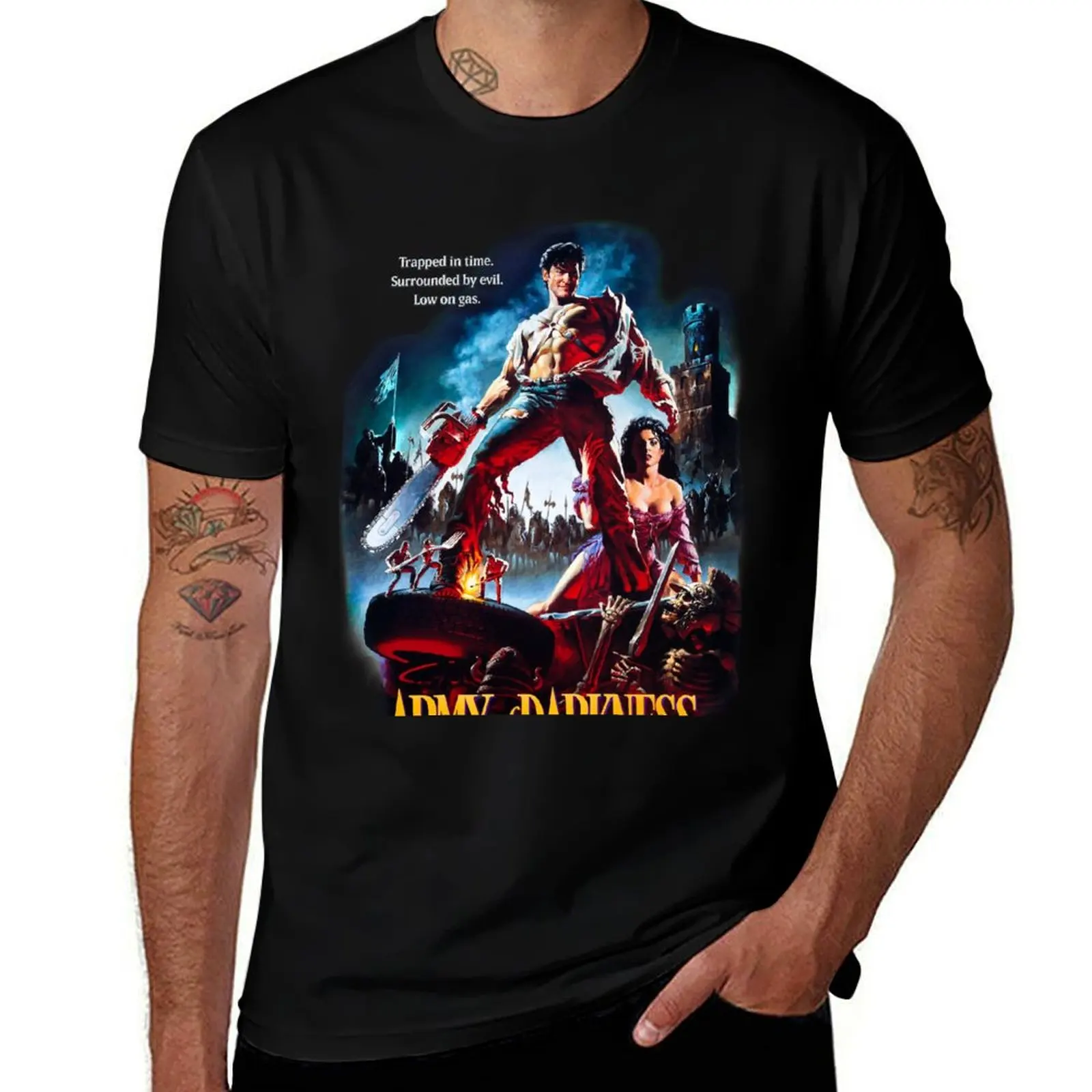 army of darkness Essential T-Shirt Casual Pattern Print Tee Shirt