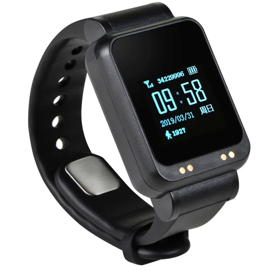 Professional 4g Watch for Prisoner Bracelet with Temperature and Gps Smart Watch Temperature Gps