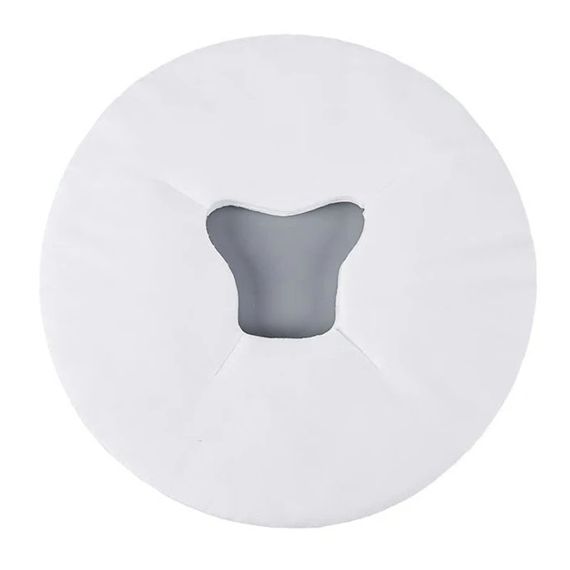 100pcs Spa Salon Disposable Massage Face Rest Cushion Covers Cradle Sheets Headrest Pillow Paper Massage Face Cradle Table Cover