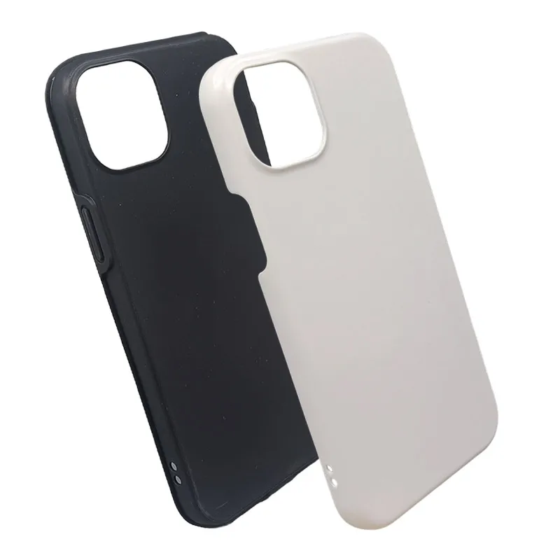 

Factory price 20piece 3D 2-in-1 Coated film Phone Case Blank matte Suitable for iPhone 14 plus Phone Cases