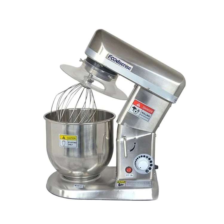 

Certification Manufactory Supply Stainless Steel Stand Bakery Cake Food Mixer Machine