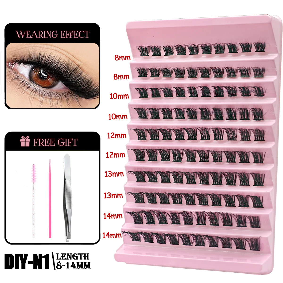 120 Pieces Diy Pers… - image