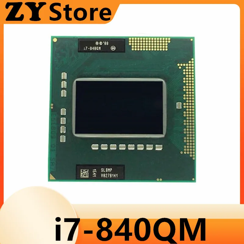 i7-840QM i7 840QM SLBMP 1.8 GHz Quad-Core Eight-Thread CPU 8W 45W Socket G1 / rPGA988A