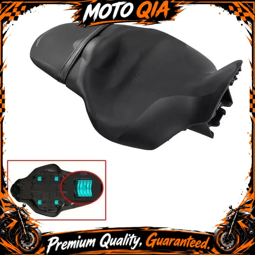【High Quality​】Motorcycle seat cushion, leather seat pad, thickened seat, accessories compatible with ZONTES 310/350-V/VX