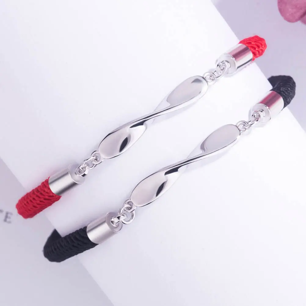 

2 шт. парные браслеты, модный элегантный дизайн, изящный металл, не тускнеет, подарок на День святого Валентина, набор украшений для влюбленных