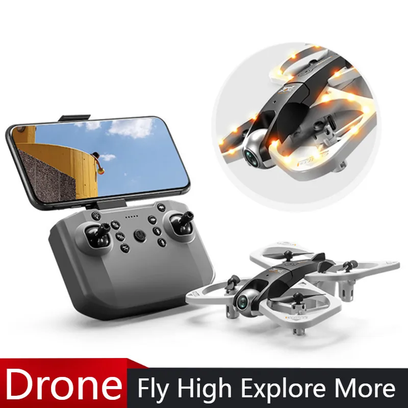 2025 NEW S3 Pro Drone Dual 4K Cameras with And LED Night lights Wifi FpV live Video Gps 8K Drone foldable Rc Quadcopter As Gifts