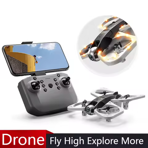 2025 NEW S3 Pro Drone Dual 4K Cameras with And LED Night lights Wifi FpV live Video Gps 8K Drone foldable Rc Quadcopter As Gifts
