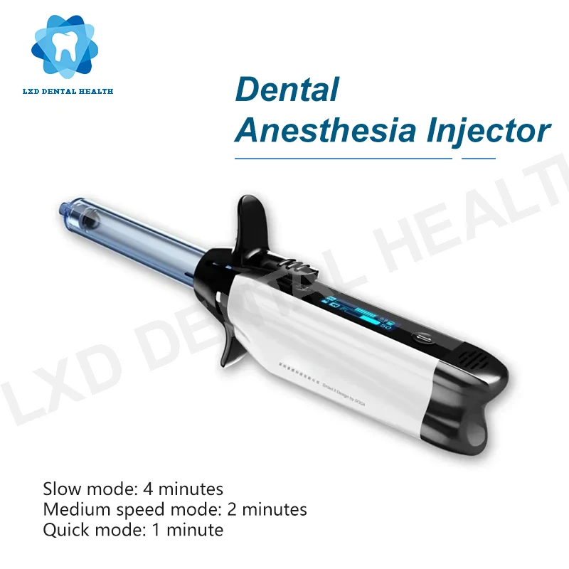 

SOGA Anesthesia Injector Dental Painless Electric Wireless Local Syringe with LCD Display Dental Clinical Injection Equipment