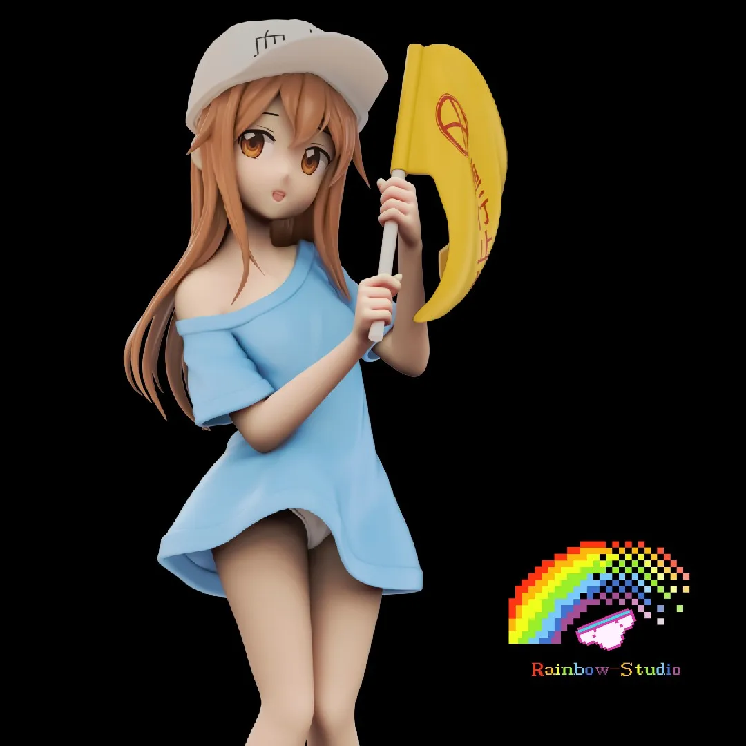 Rainbow + Big Wave Repair, Platelet, Figure Limited