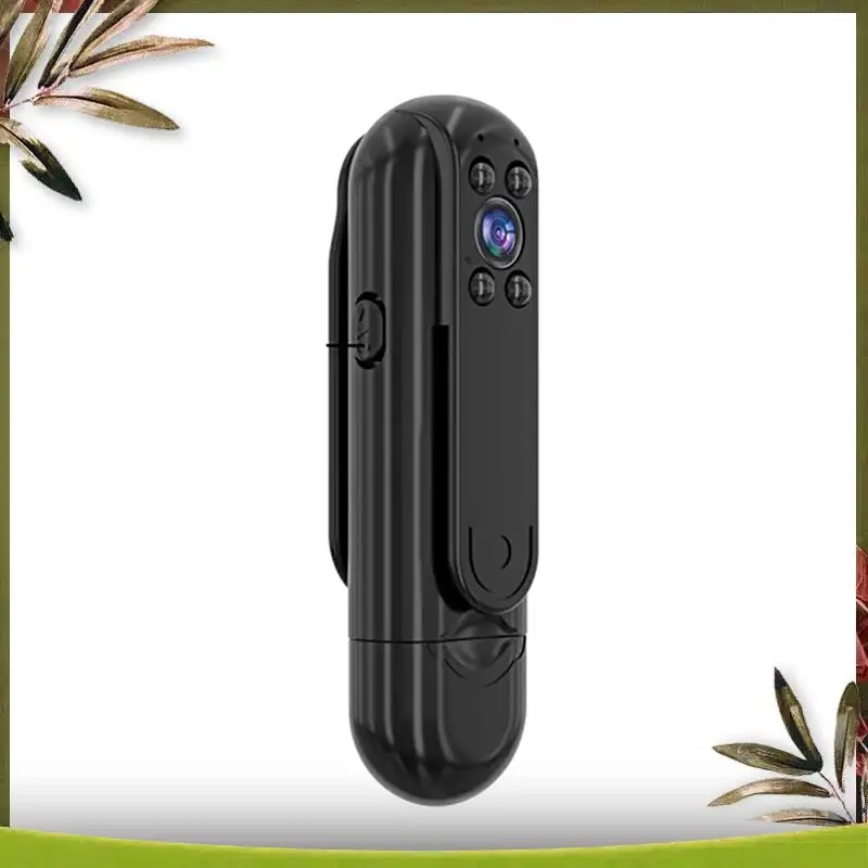 ABDW-1Set HD Digital 1080P Weitwinkel-Körperkamera, Bewegungserkennung, Schnappschuss-Logger mit 64G-Speicherkarte