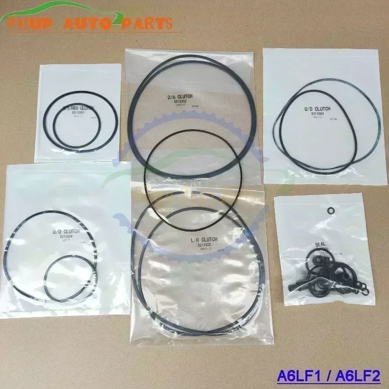 A6LF1 A6LF2 Automatic Transmission Sealing Rings Clutch Gasket Repari Kit For Hyundai Kia Sonata Santa Souranto Car Accessories