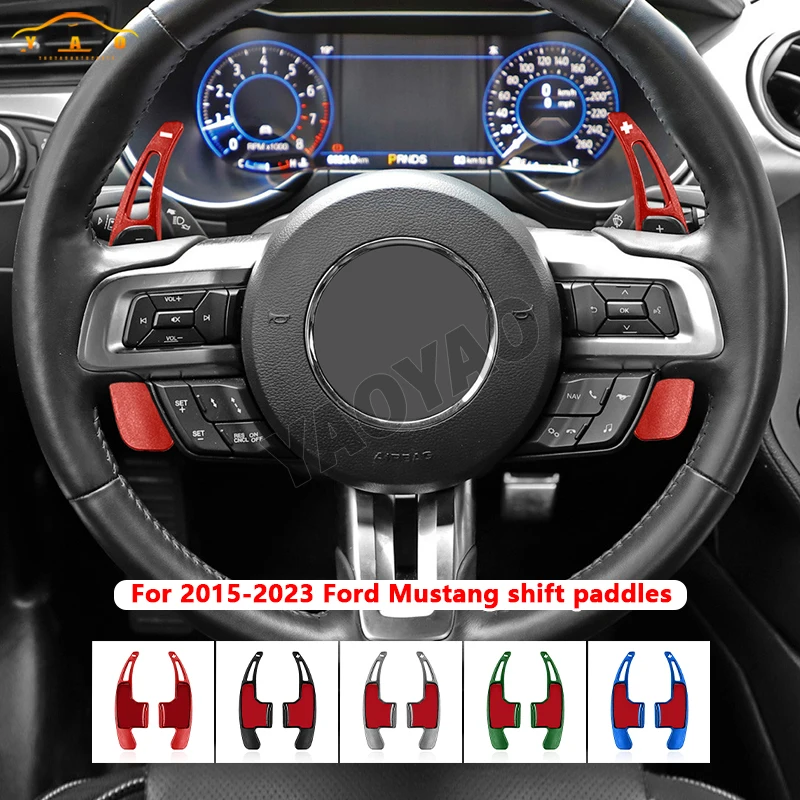 

Car Steering Wheel Paddle Shifter Gear Shift Extension For Ford Mustang 2015 2016 2017 2018 2019 2020 2021 2022 2023