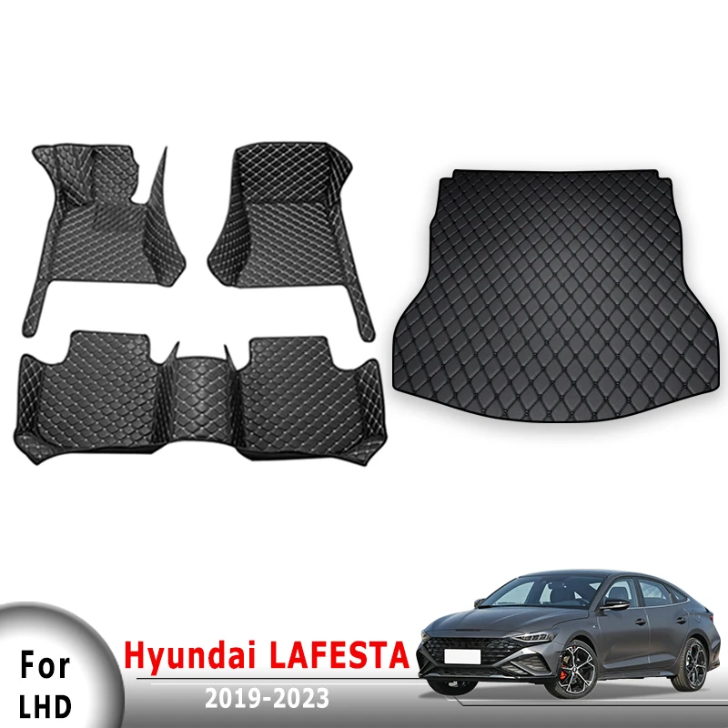 

Автомобильные коврики, ковры в багажник для Hyundai LAFESTA 2023 2022 2021 2020 2019, чехлы, товары, автомобильные аксессуары для интерьера, водонепроницаемые