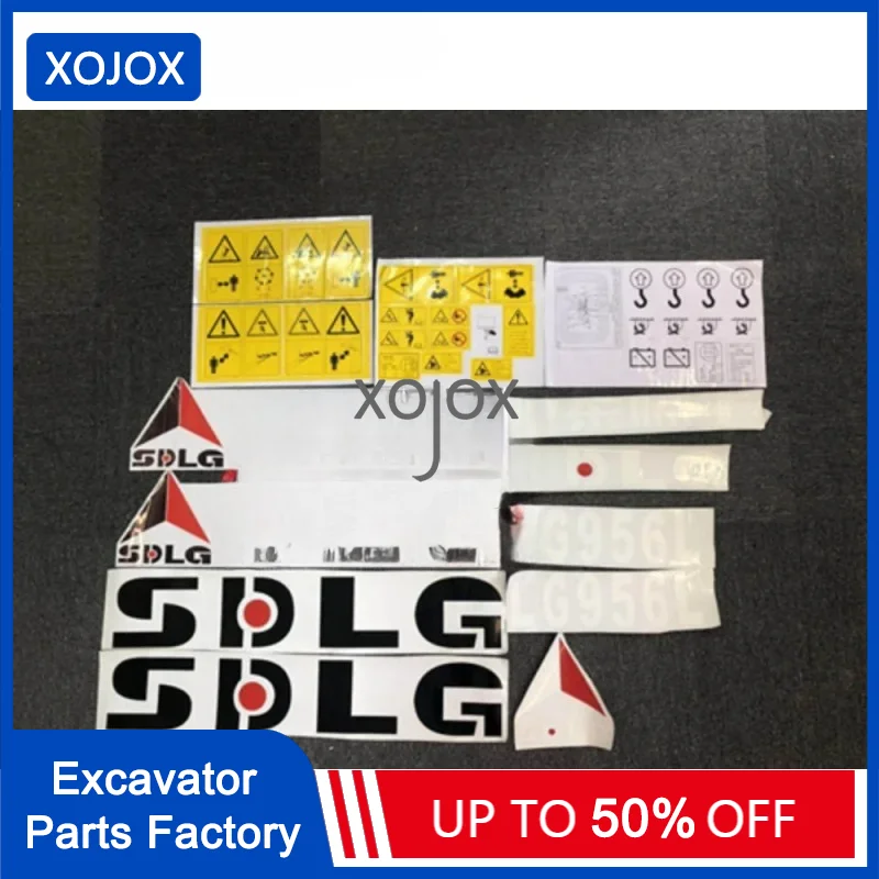 XOJOX For Lingong 953 952H 956L 955 953N All Car Sticker Labeling Accessories