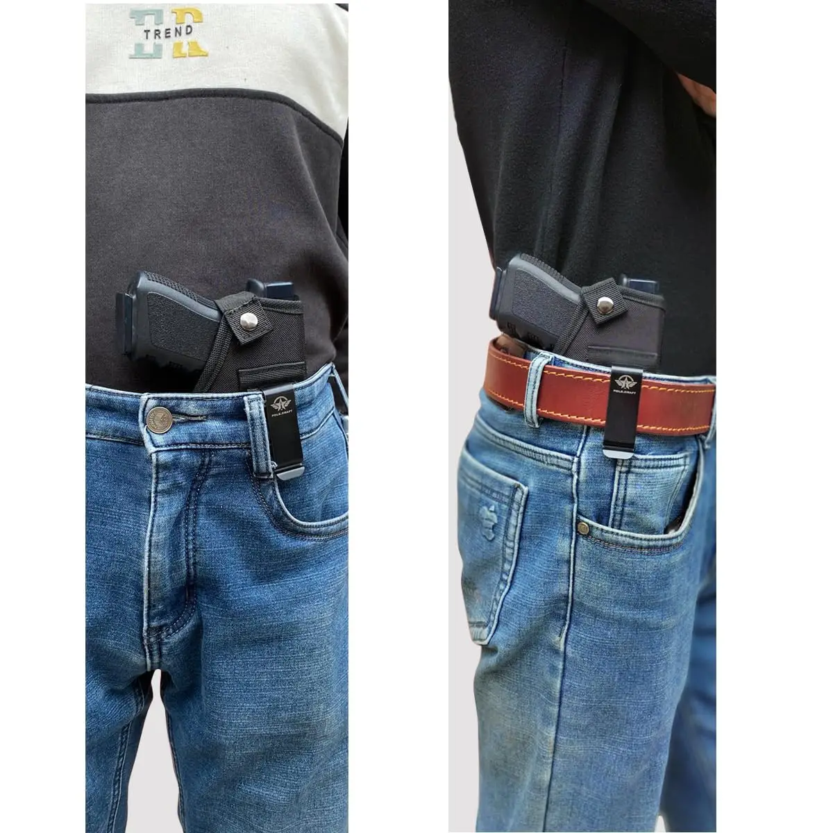 Holsters IWB/OWB 9mm Holsters Optics Cut Fit: Glock 19 17 43X - Taurus G2C G3C G3 - Sig Sauer - S&W M&P Shield 9mm  /40 - Ruger