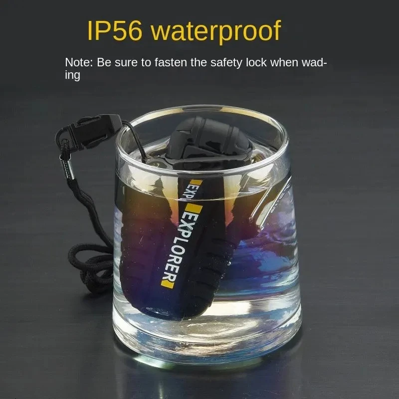 Type‑C Rechargeable Dual Arc Lighter, Built‑in Flashlight Waterproof Portable Igniter, Flameless Windproof Tool Camping Survival