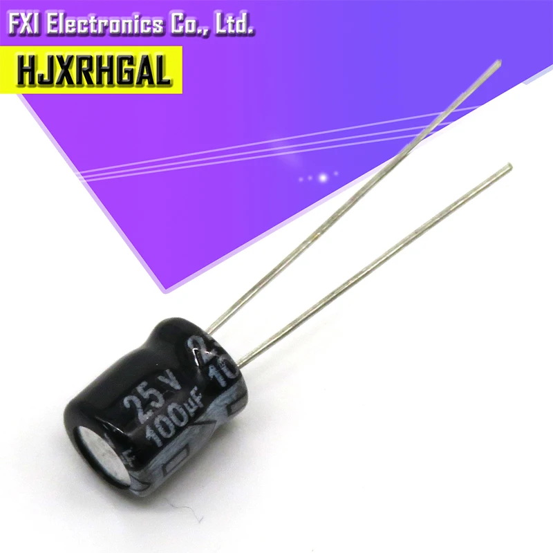 50 Stück 25 v100uf 6*7mm 6.3 uf * 7 25V Elektrolyt kondensator neues Original