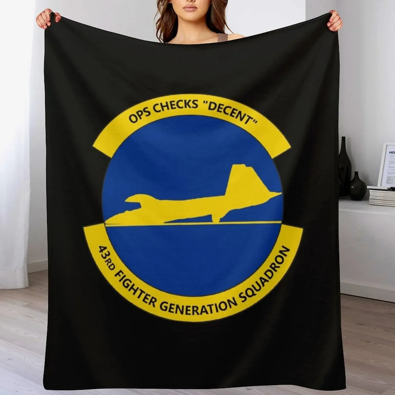 43rd FGS Spring 2021 Collection Throw Blanket Warm Plush Fuzzy Blanket for Living Room