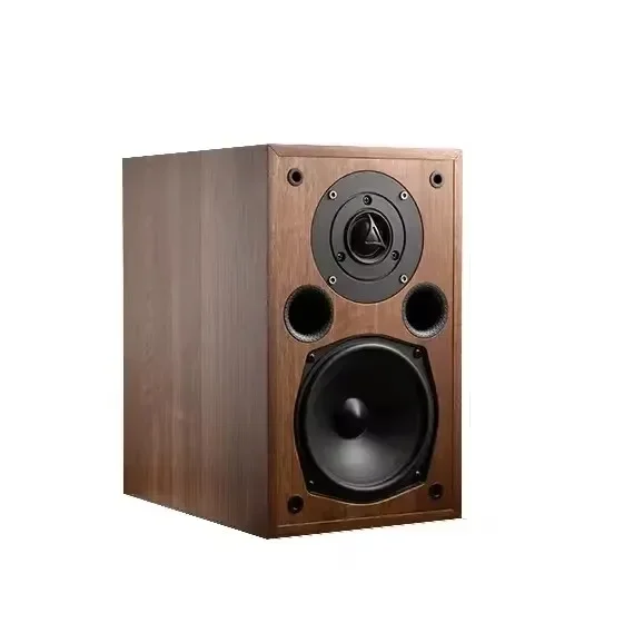 Custom Styles-Xmsj-AE-100 HIFI Speaker Bookshelf Speaker Wooden Case Passive None-Battery Lossless