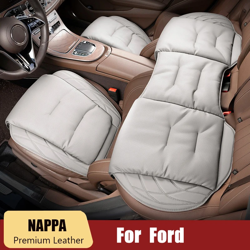 

Car Seat Cover Leather Auto Seat Cushion Soft Seat Protector Pad For Ford Focus 2 3 4 5 Mondeo MK3 MK4 MK7 Fiesta Fusion Kuga