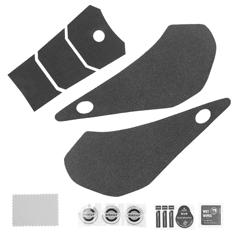

Motorcycle Fuel Tank Pad Anti Slip Protector Stickers Knee Grip Side Decals Accessories For FZ6 FZ-6 2004-2011