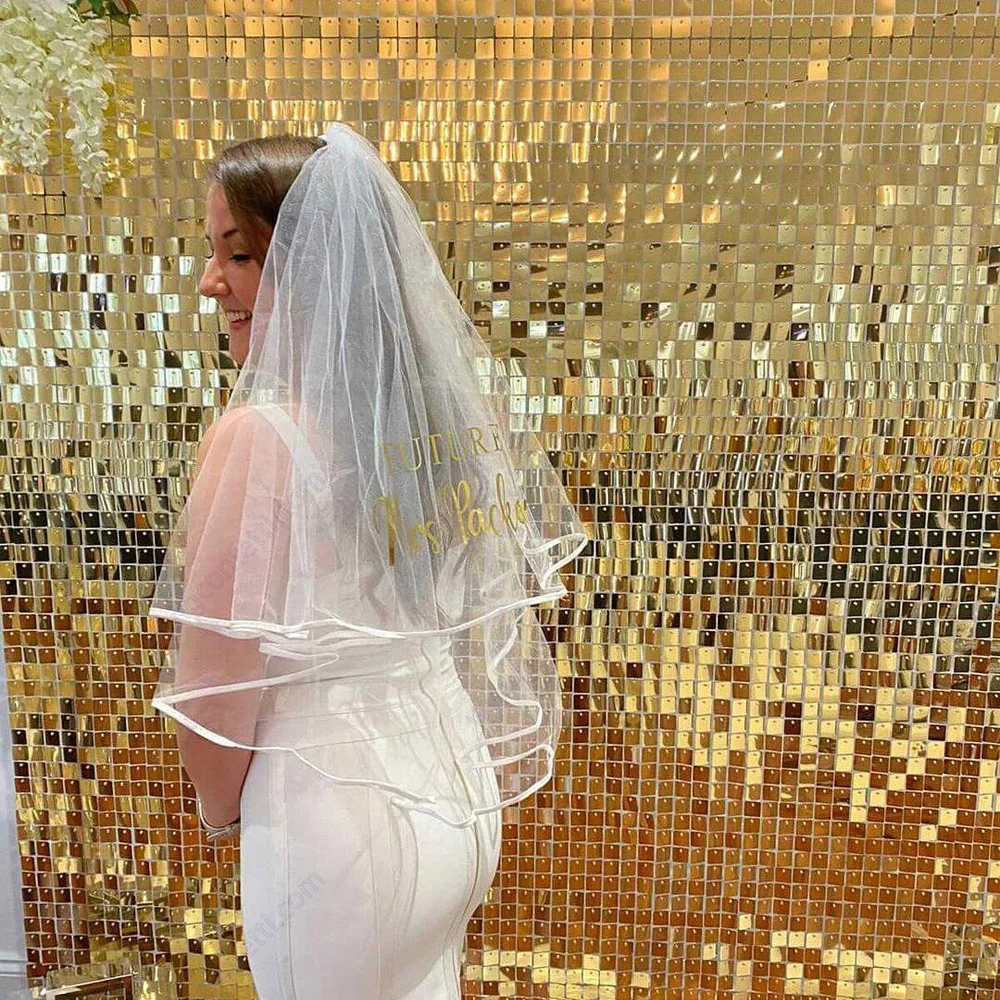 

Gold Color Sequin Panel Clear Grid Back Wedding Backdrop Party Background Shimmer Wall Photo Booth Birthday Event Decoration 3D