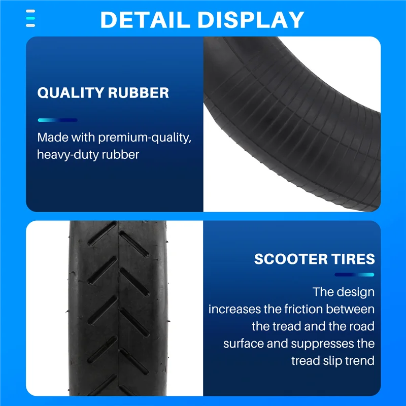 

A64P-Mini Electric Scooter Thickened 81/2X2 50/75-6.1 Tire Inner Tube 8 1/2X2(50/75-6.1) Tyre