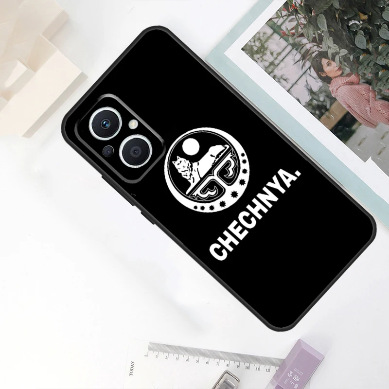 Chechnya Chechen Flag Case For OPPO Reno 8 7 6 5 4 Lite 10 Pro 11F 4Z 5Z 8T OPPO Find X2 X3 X5 Lite X6 Pro Cover