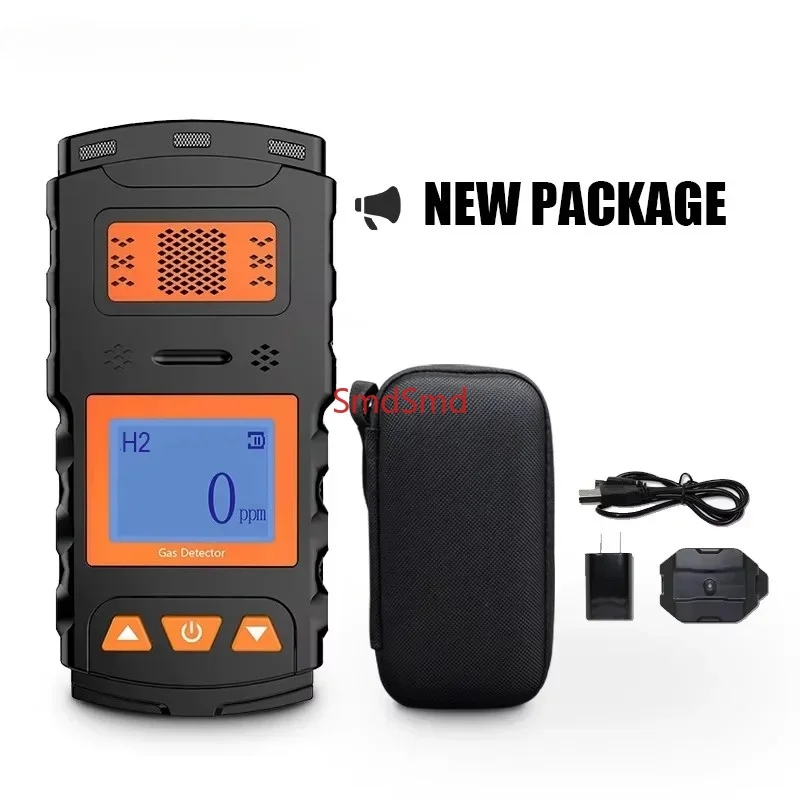NORM Professional Portable Industry Digital LCD Gas Detector Ammonia Chlorine Ethanol Hydrogen Sulfur Dioxide HCl NO NO2 Meter
