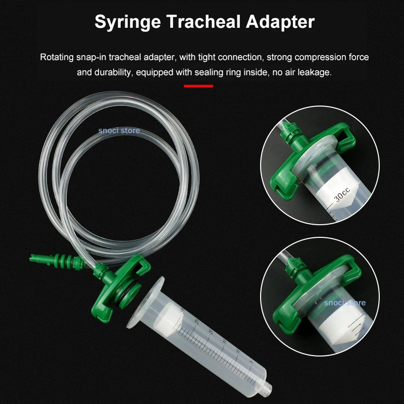 Industrial Liquid Dispenser Solder Paste Adhesive Glue Pneumatic Syringe & Barrel Adapter 3CC 5CC 10CC 15CC 50CC with scale,1Pcs