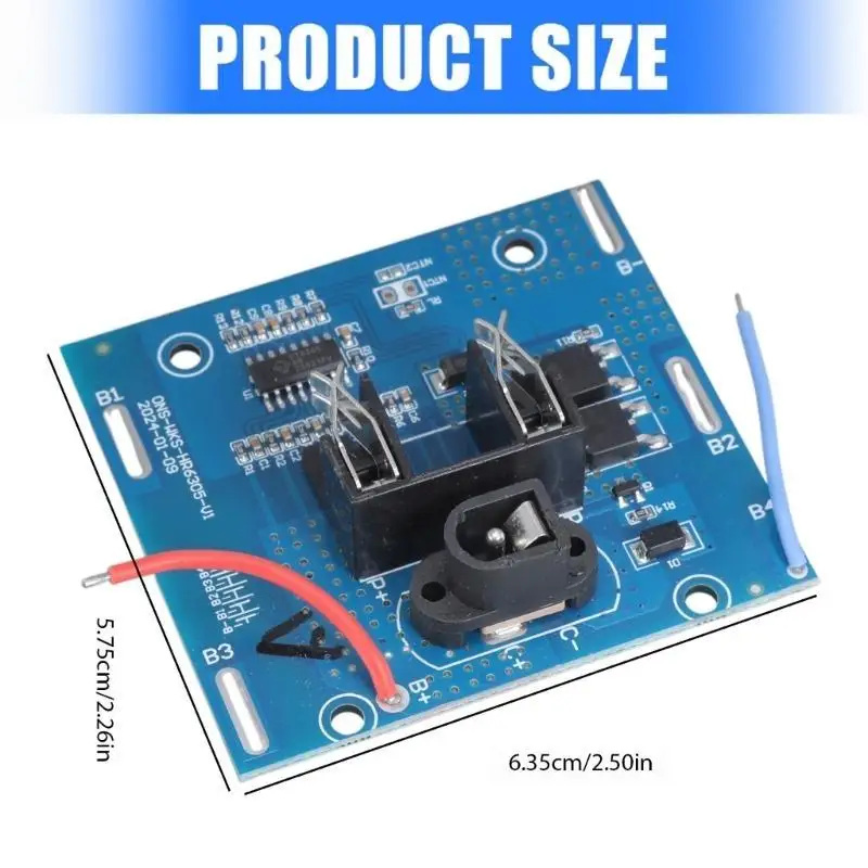 652F Lithium Battery Charging Protective Board 21V Battery Charging Protective Board