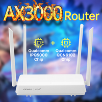 AX3000 WiFi 6 Gigabit Router Dual Band 2.4G/5GHz 802.11AX Wireless Signal Amplifier CPU Dual Core Processing Easy Mesh For Home