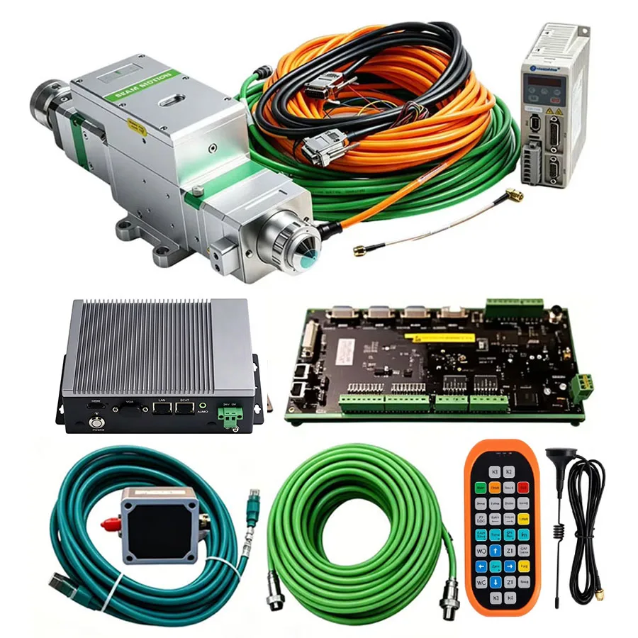 Laser cutting machine control system Raytools XC3000S supports pulse and EtherCAT laser cutting head BM110 3.3KW 2D 3D