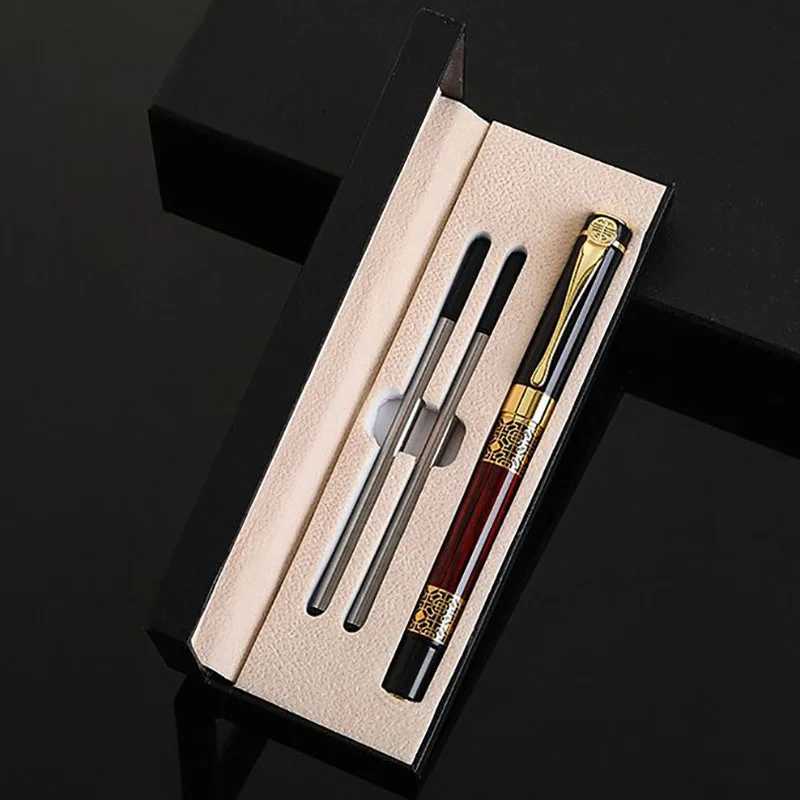 Personalisiertes Retro-Luxus-Stiftset in Geschenkbox, Premium-Geschäftsstift, Ideales Geschenk für Büro, Hochzeit, Abschluss und Feiertage – Detail 7