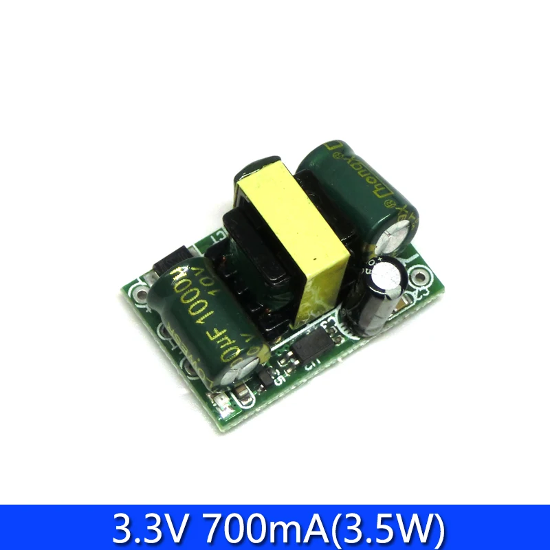 AC-DC 3,3 V/5 V/12 V Präzisions-Abwärtswandler AC 220 V auf 5 V DC Abwärtstransformator-Stromversorgungsmodul 1 A 12 W