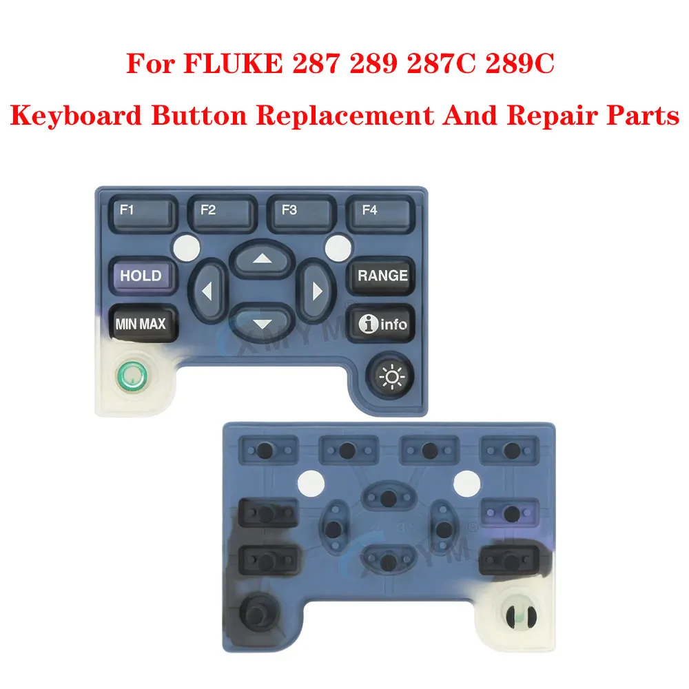 

For FLUKE 287 289 287C 289C Keyboard Multimeter Button Replacement And Repair Parts