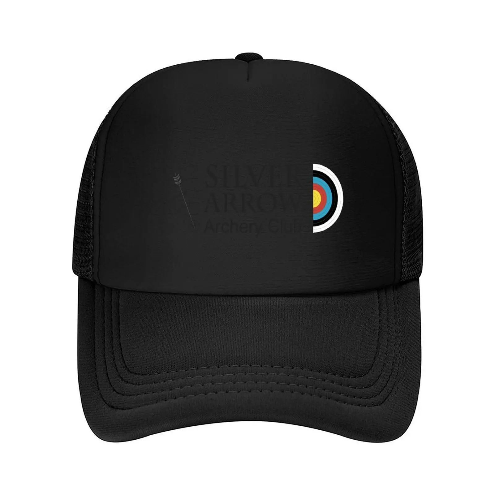 

Silver Arrow Archery Club Logo and Target Baseball Cap beach hat Golf Cap western Hat Golf Hat Man Ladies Men's