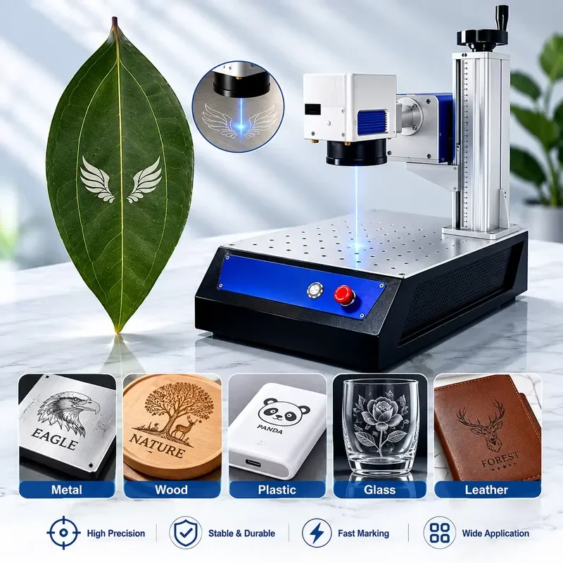 CKMACHINE 3w/5w Optional Power Desktop 5w Mini Uv Marking Machine Minimal Heat Zone Uv Marking Machine 5w