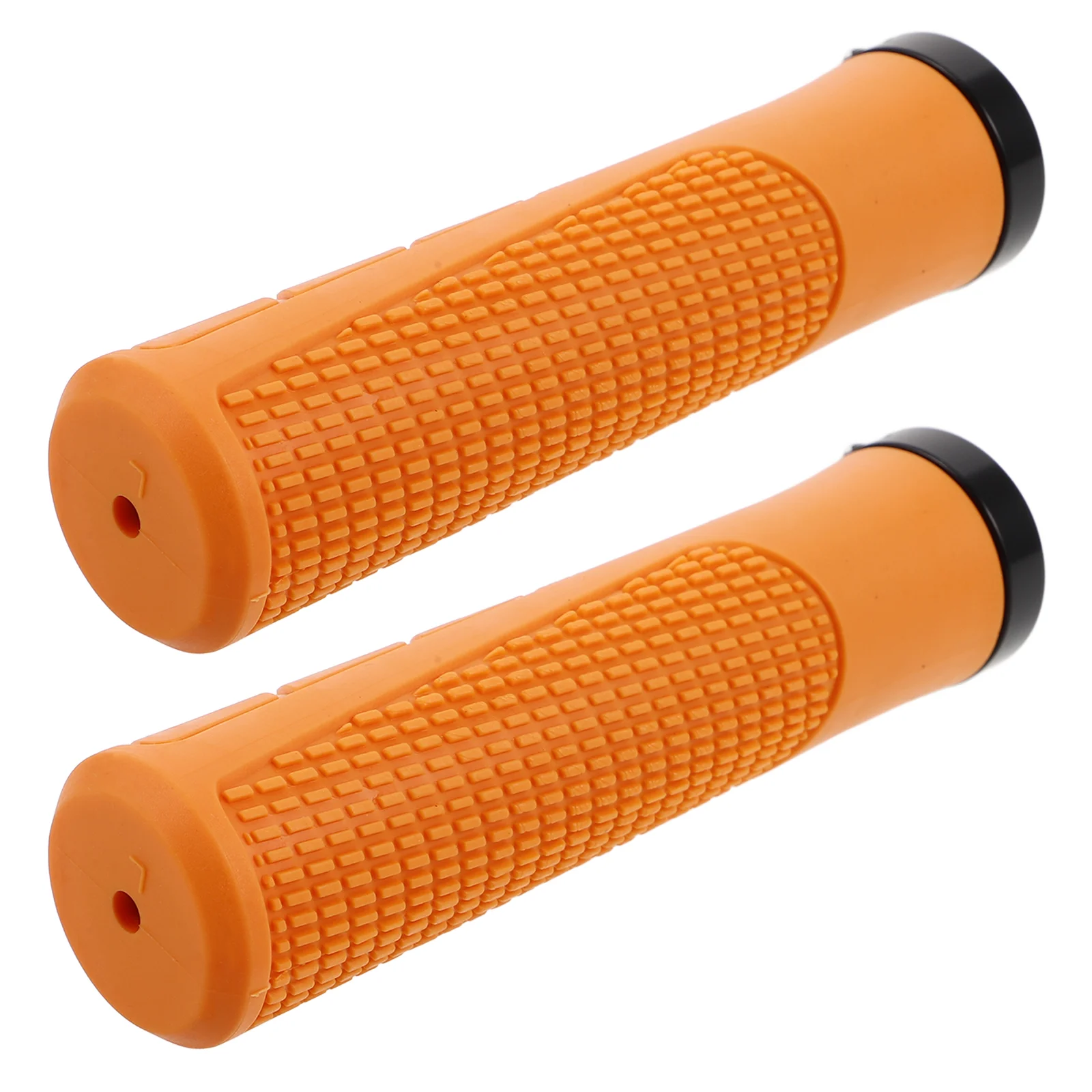 

Handlebar Grips Rubber Comfortable Nonslip Shock Absorption Durability Bike Parts Horns Cruiser Kids Ergonomic End Cap
