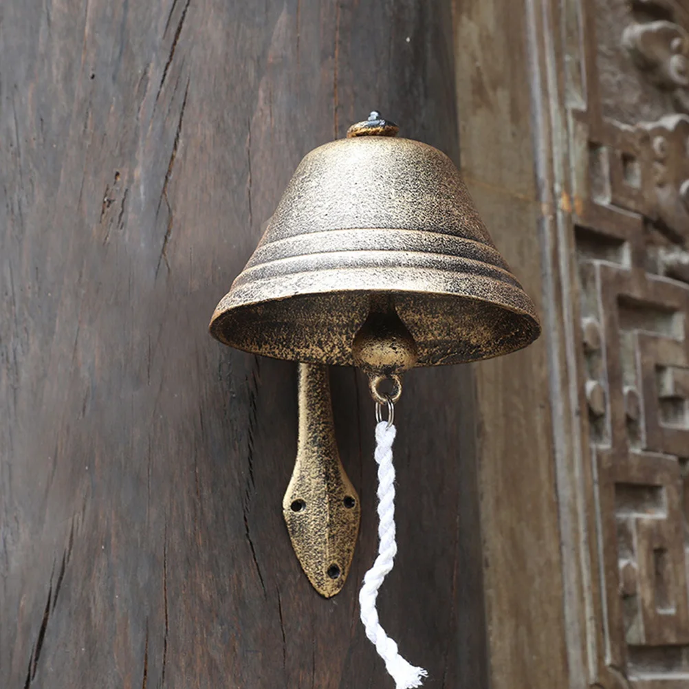 

Ретро настенное украшение, подвеска, кнопка передней двери, декоративный колокольчик, деревенские украшения, железо, изысканный винтажный