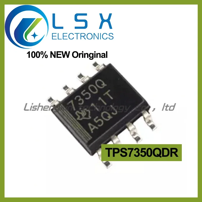 10pcs TPS7350QDR 7350Q Chip SOIC-8 5V Fixed Output Low Dropout Regulator